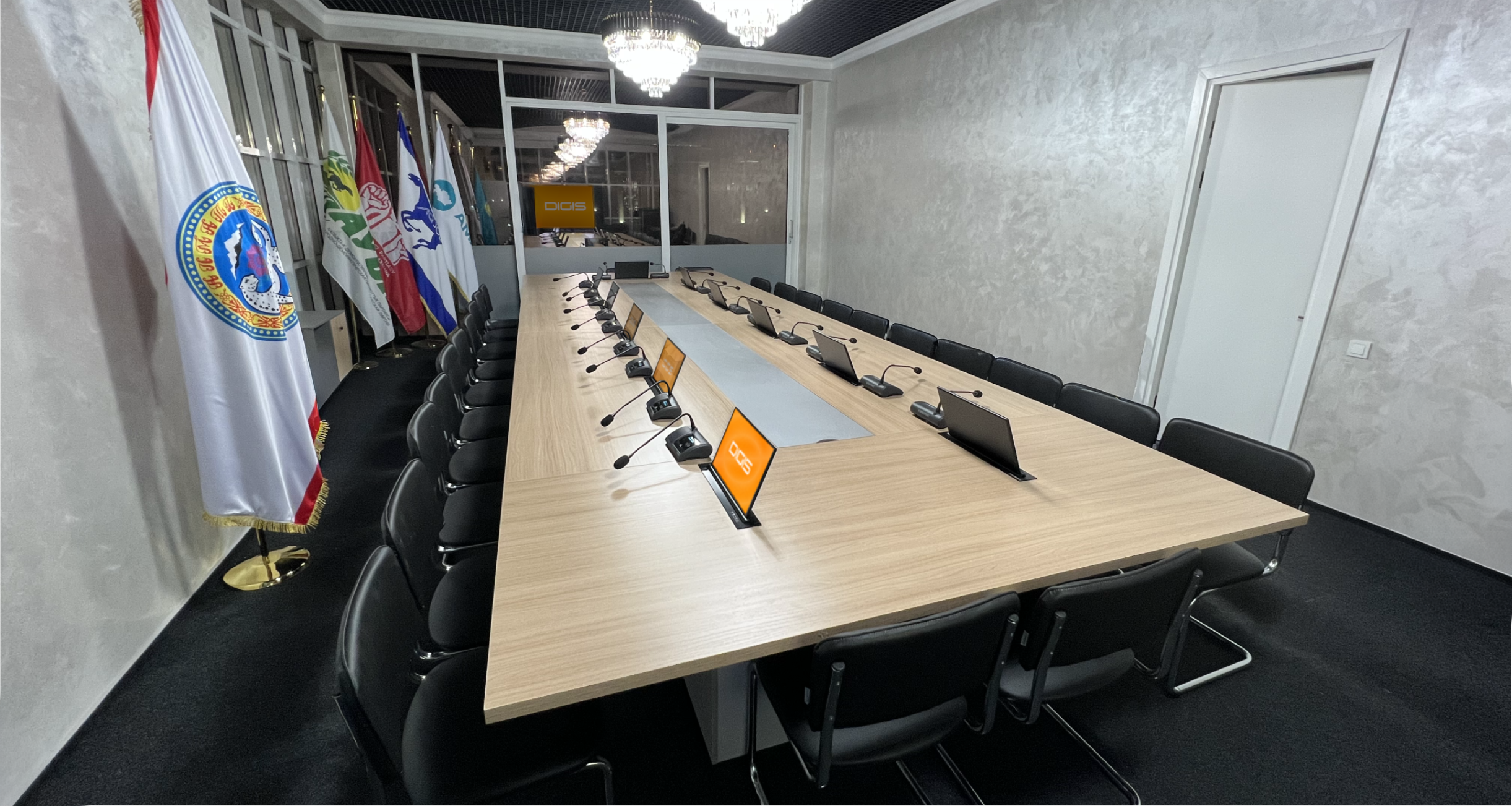 Оснащение конференц-зала - Маслихат г. Алматы